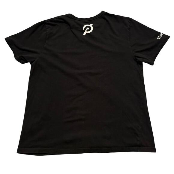 Peloton Century Club T Shirt Mens L Large Black Moisture Wicking Training Tee - Picture 5 of 5